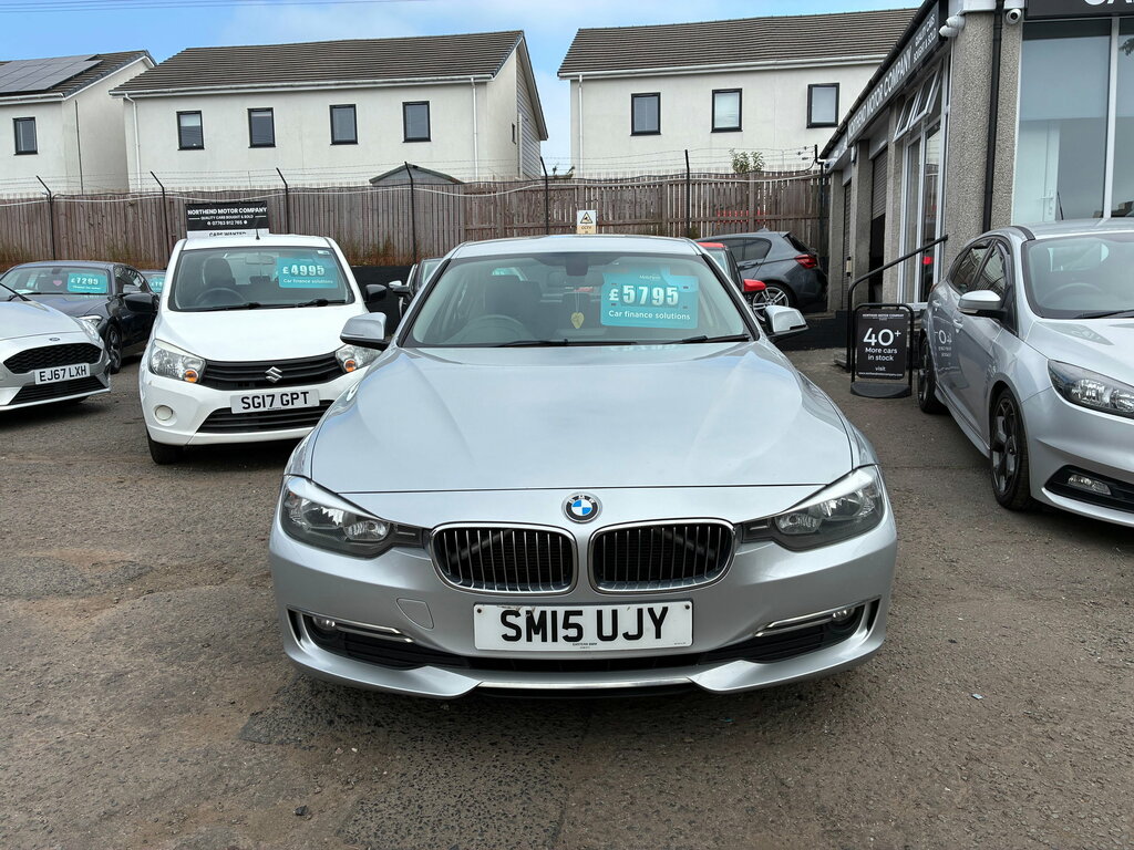 BMW 3 Series 2.0 318D Luxury Saloon Euro 5 S Silver #5