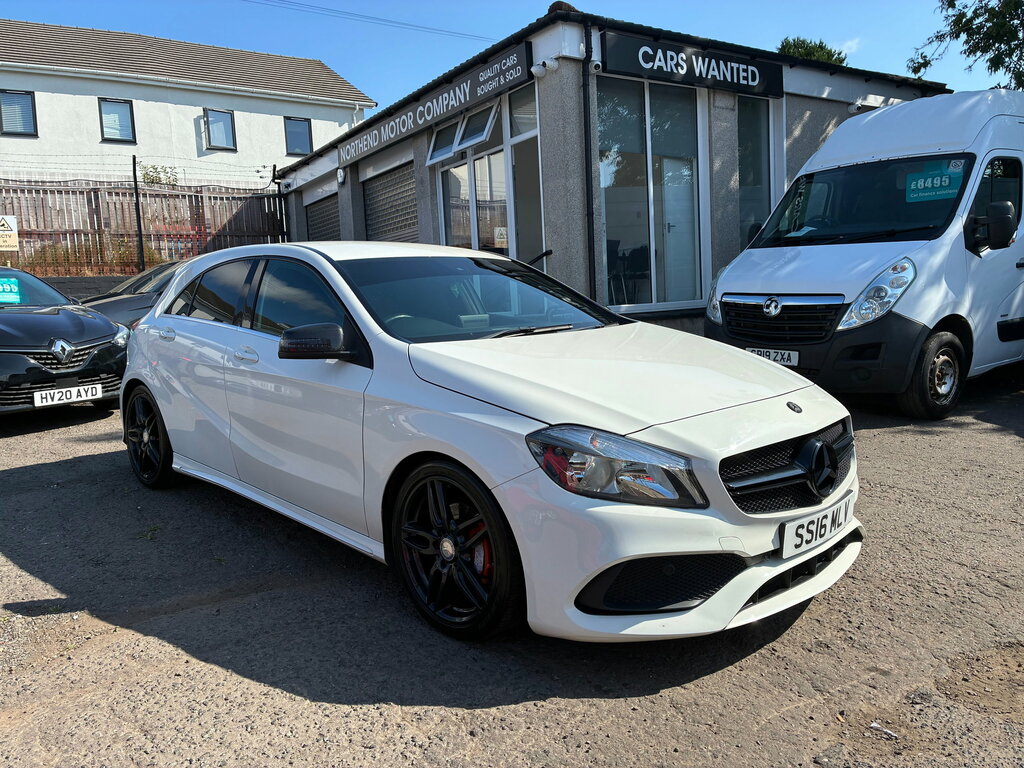 Mercedes-Benz A Class 1.6 A180 Amg Line Hatchback Euro White
