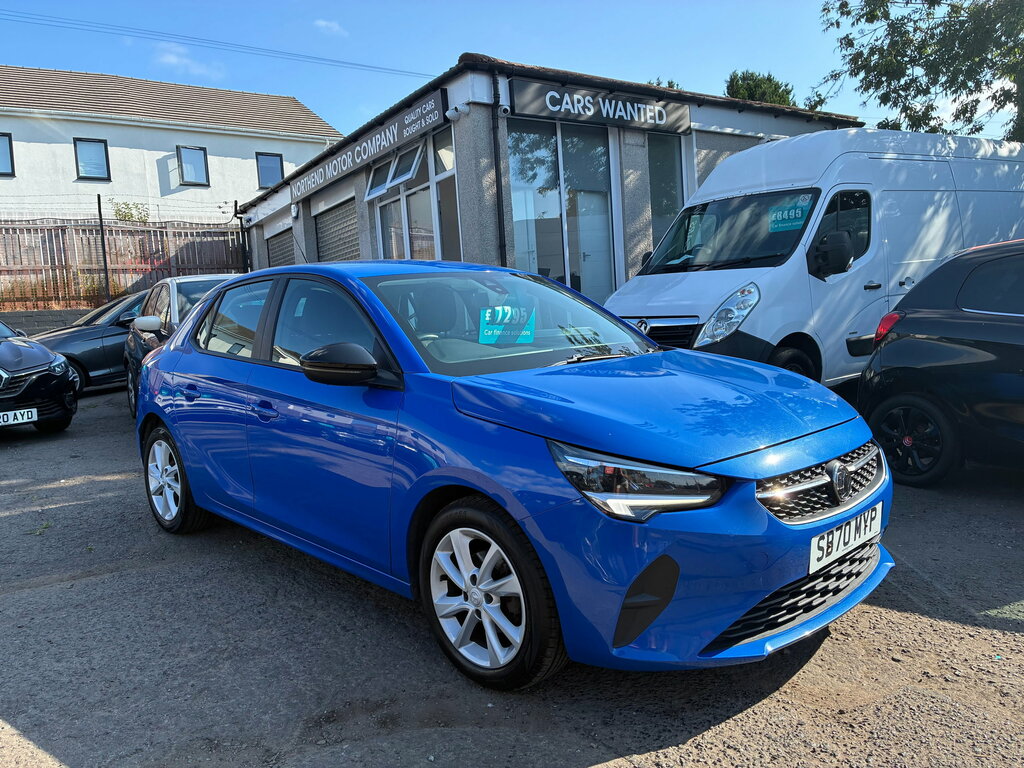 Vauxhall Corsa 1.2 Se Hatchback Euro 6 75 Ps Blue