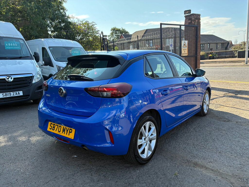 Vauxhall Corsa 1.2 Se Hatchback Euro 6 75 Ps SB70MYP Blue #5