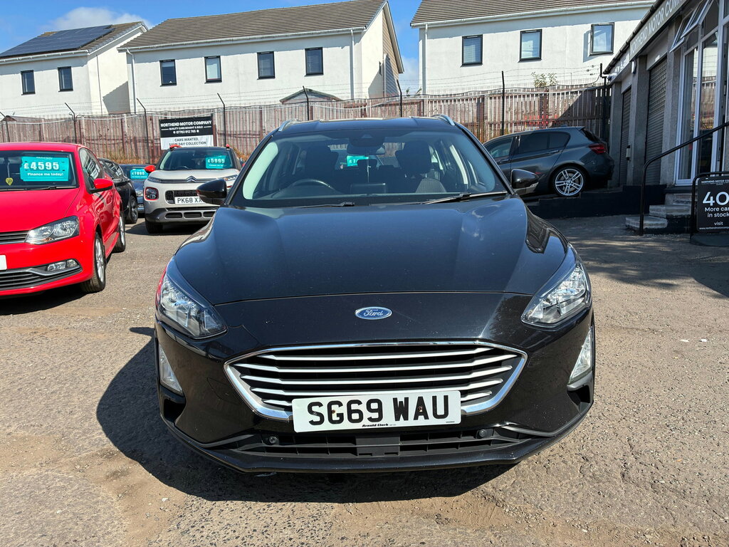 Ford Focus 1.5 Ecoblue Zetec Estate Euro 6 S SG69WAU Black #2