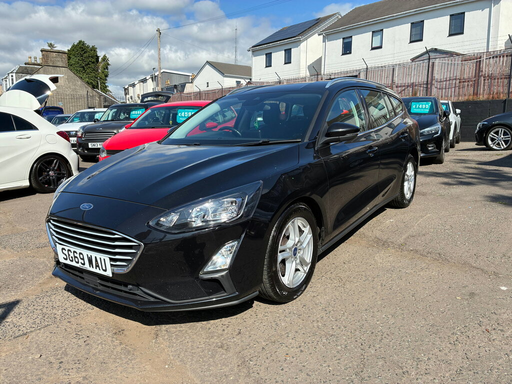Ford Focus 1.5 Ecoblue Zetec Estate Euro 6 S SG69WAU Black #3