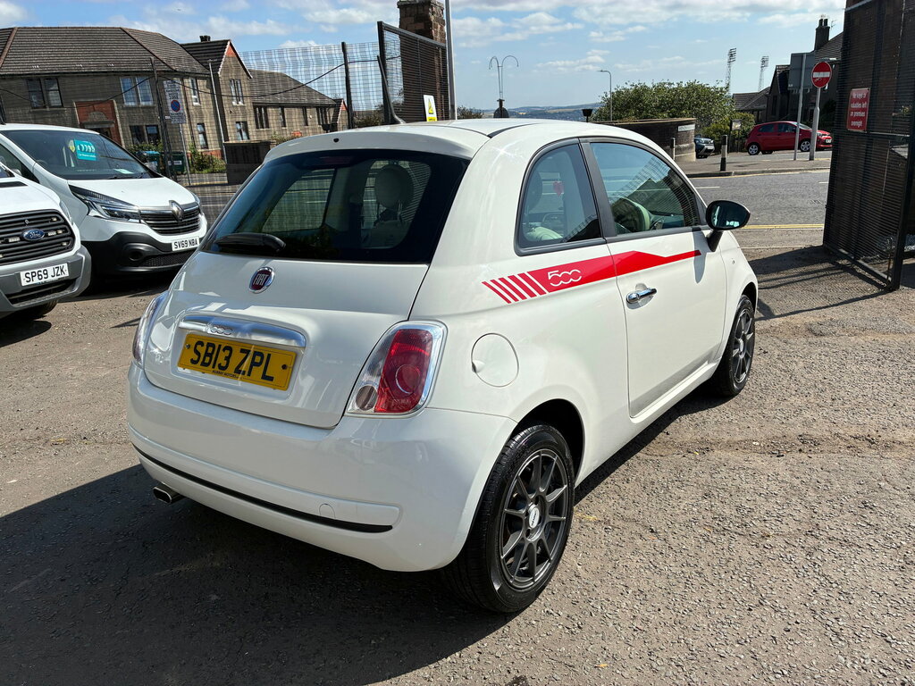 Fiat 500 2013 1.2L Pop 69 Bhp White #8