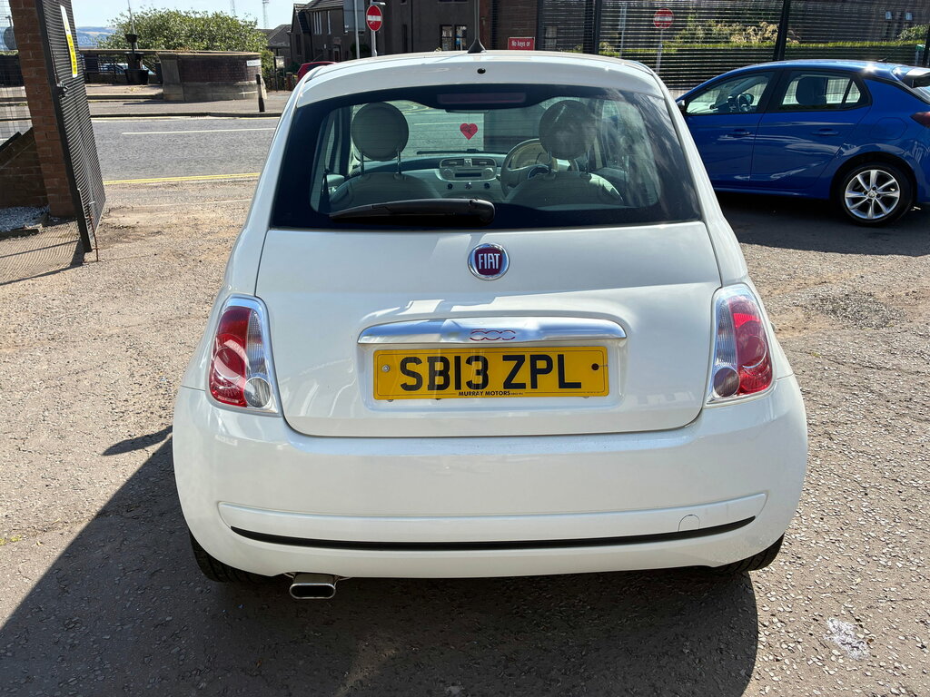 Fiat 500 1.2 Pop Hatchback Euro 4 69 Bhp White #6