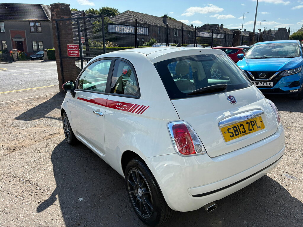 Fiat 500 1.2 Pop Hatchback Euro 4 69 Bhp White #5