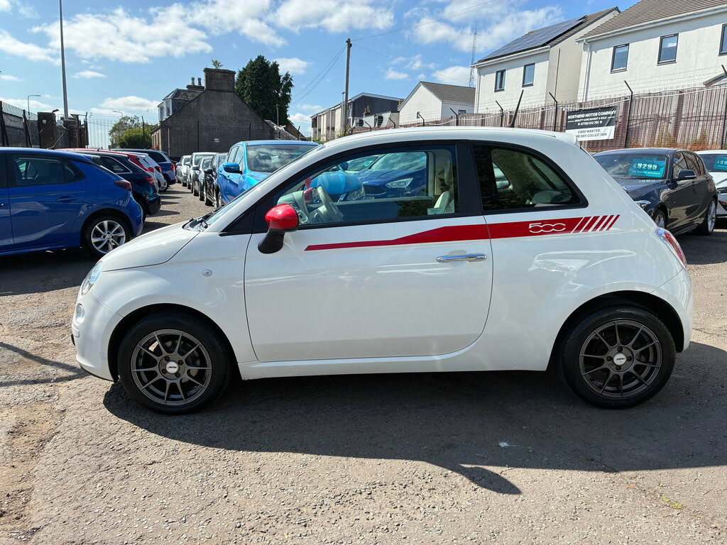 Fiat 500 1.2 Pop Hatchback Euro 4 69 Bhp White #4