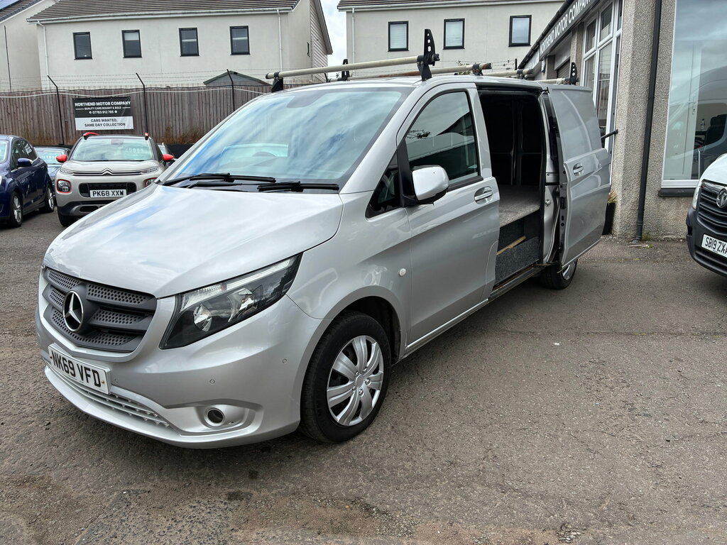 Mercedes-Benz Vito 2.1 114 Cdi Progressive Panel Van Manua Silver #2