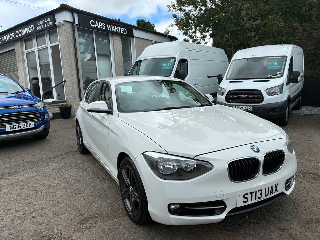 BMW 1 Series Sport Plus White #1