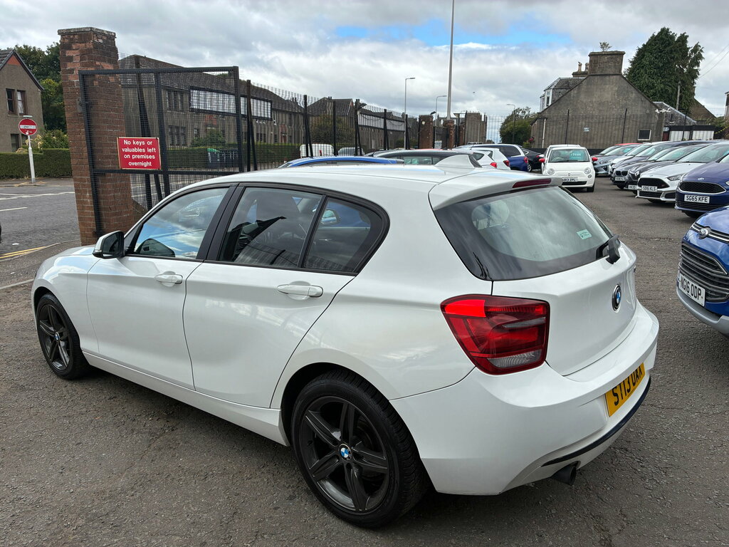 BMW 1 Series Sport Plus White #6