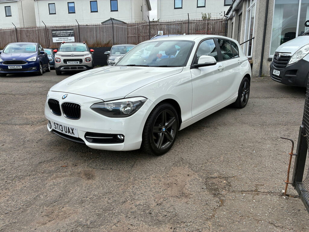 BMW 1 Series Sport Plus White #2