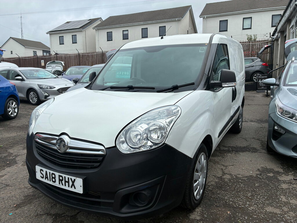 Vauxhall Combo Diesel White #2