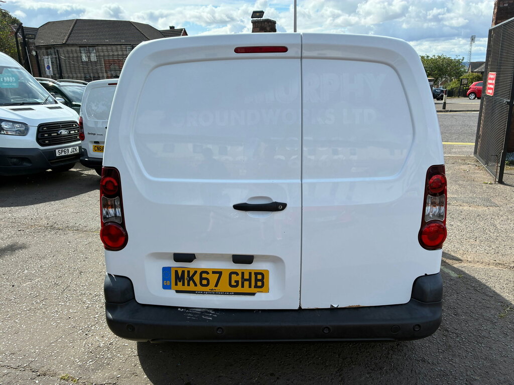 Citroen Berlingo 1.6 Bluehdi 625 Enterprise Panel Van Ma White #3