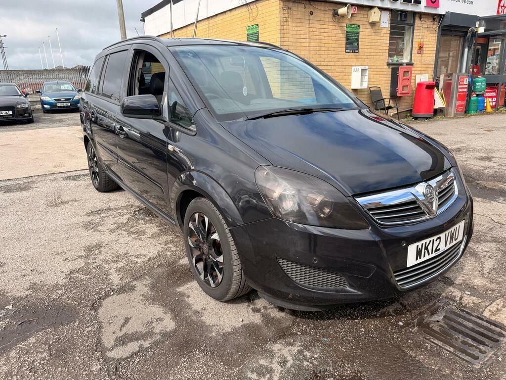 Vauxhall Zafira 1.7 Cdti Ecoflex Exclusiv Euro 5 Black