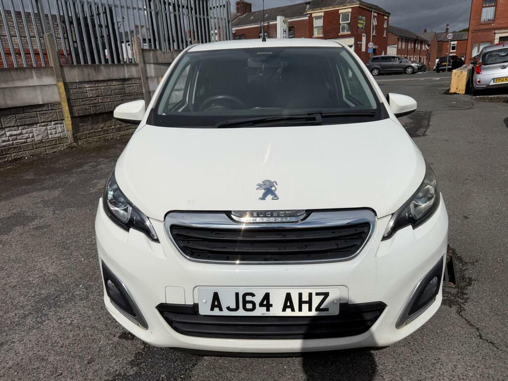Peugeot 108 1.2 Vti Puretech Allure Euro 5 White #2