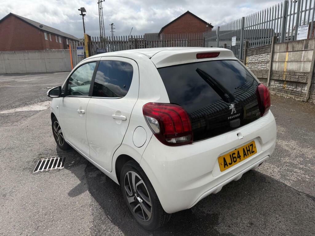 Peugeot 108 1.2 Vti Puretech Allure Euro 5 White #6
