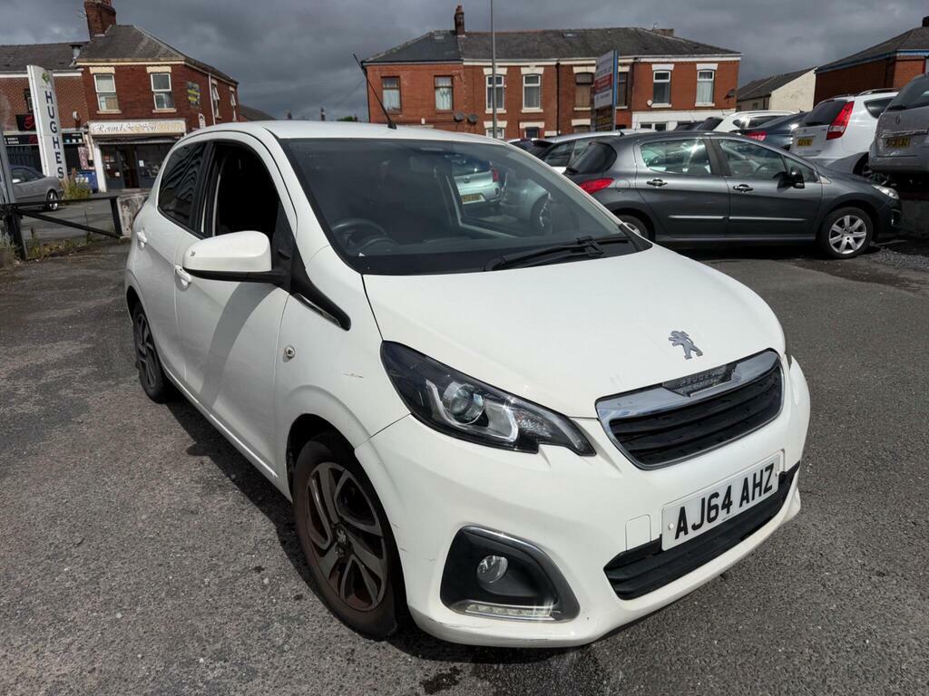 Peugeot 108 1.2 Vti Puretech Allure Euro 5 White #3