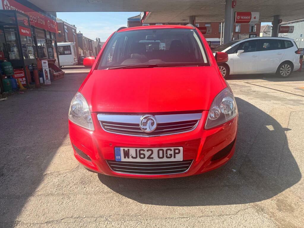 Vauxhall Zafira 1.6 16V Exclusiv Euro 5 Red #2