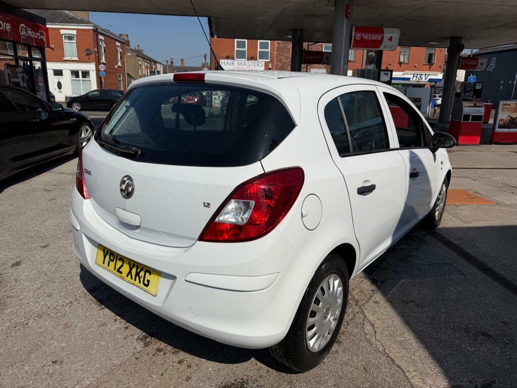 Vauxhall Corsa 1.2 16V S Euro 5 White #6