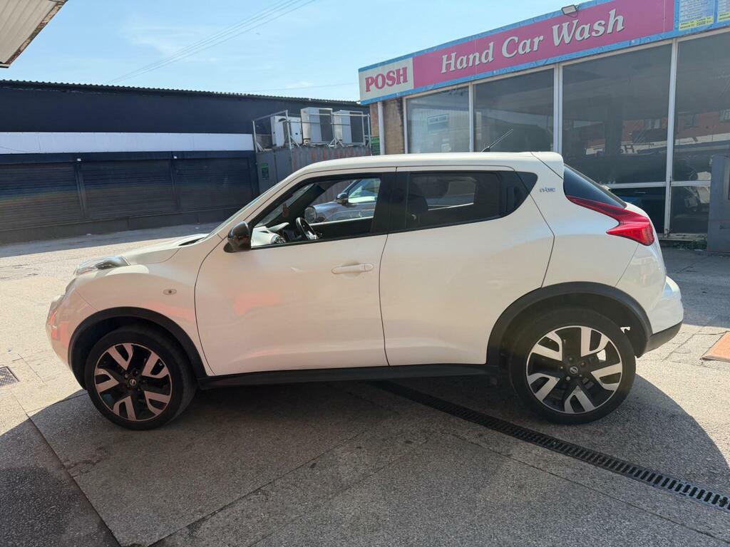 Nissan Juke 1.6 N-tec Euro 5 White #4