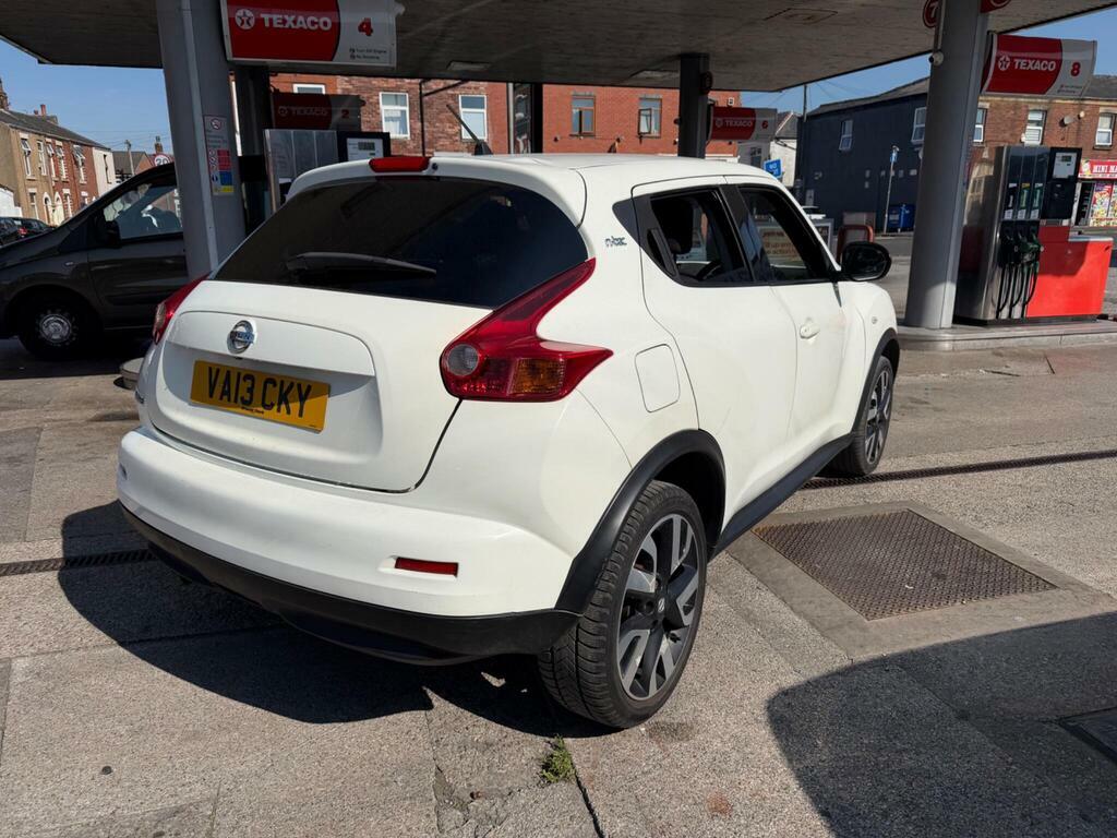 Nissan Juke 1.6 N-tec Euro 5 White #6