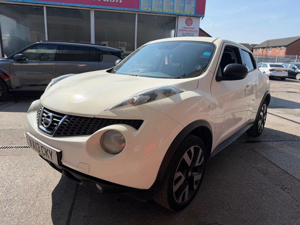 Nissan Juke 1.6 N-tec Euro 5 White #3