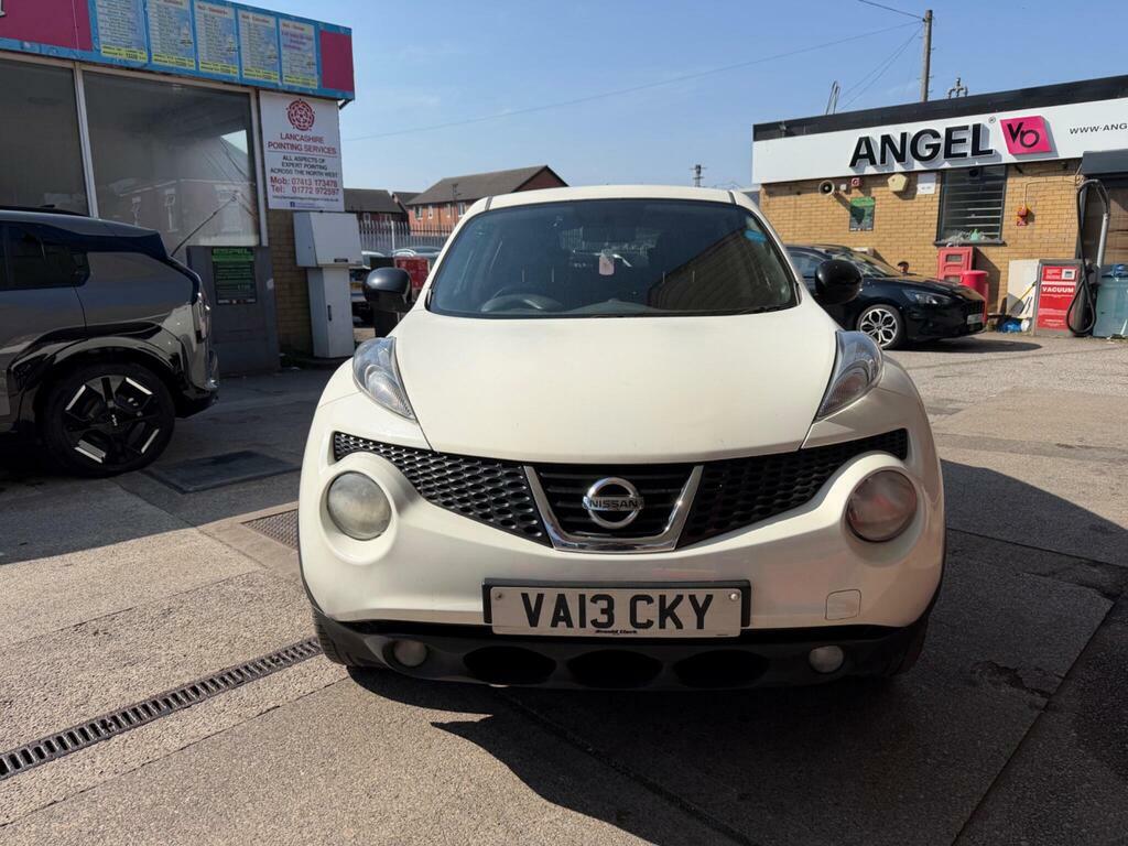 Nissan Juke 1.6 N-tec Euro 5 White #2