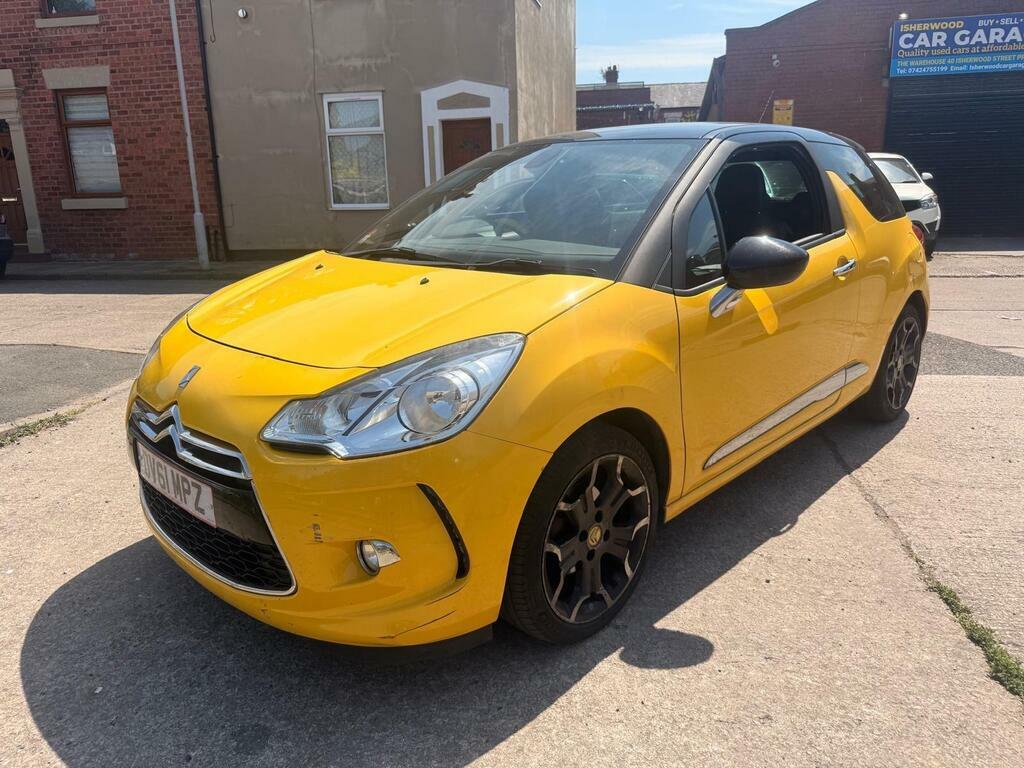 Citroen DS3 1.6 E-hdi Airdream Dstyle Plus Euro 5 S S DV61MPZ Yellow #3