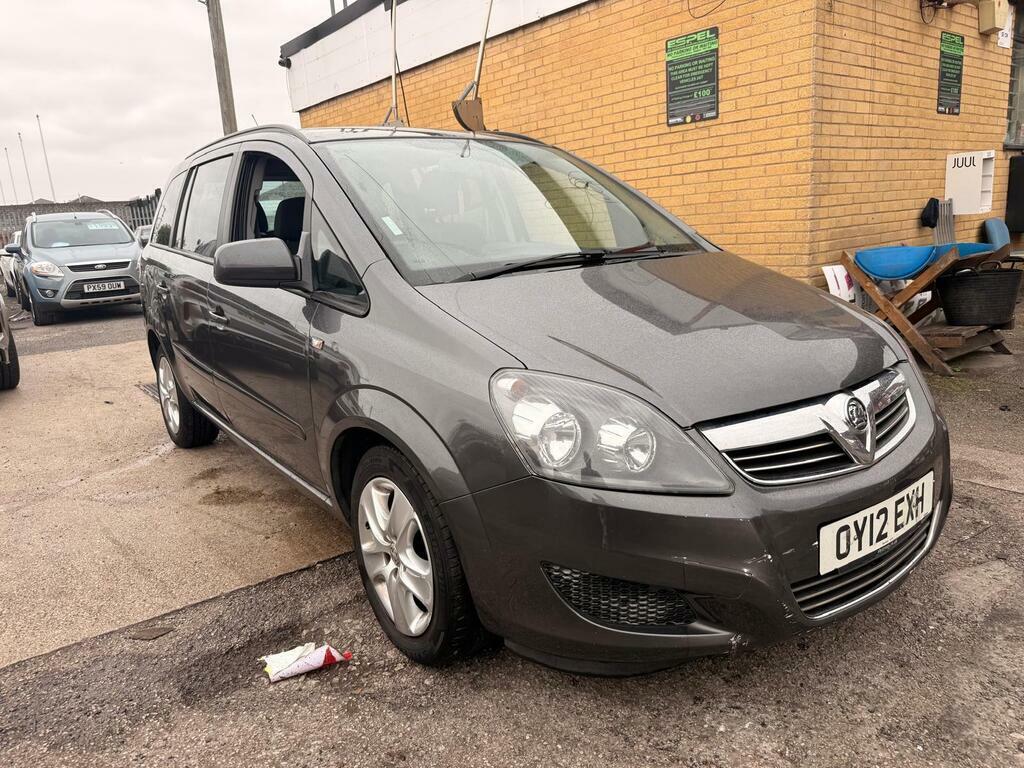 Vauxhall Zafira 1.6 16V Exclusiv Euro 5 Grey