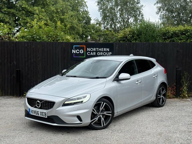 Volvo V40 2016 2.0 D2 R-design Pro Hatchback KV66XEB Silver #3