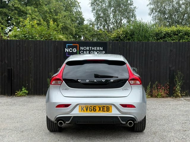 Volvo V40 2016 2.0 D2 R-design Pro Hatchback KV66XEB Silver #6