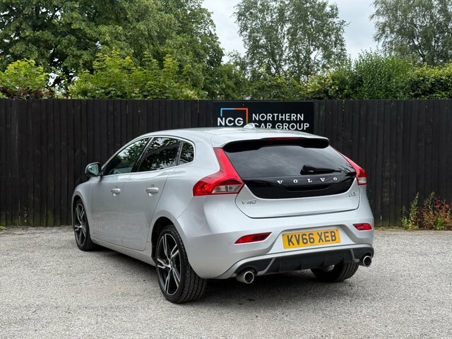 Volvo V40 2016 2.0 D2 R-design Pro Hatchback KV66XEB Silver #4