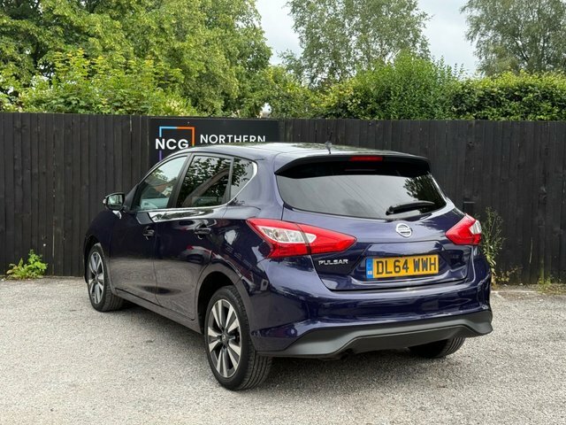 Nissan Pulsar 2014 1.2 Dig-t Tekna Hatchback E Blue #4