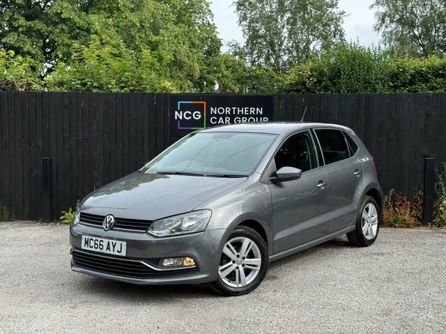 Volkswagen Polo 2017 1.0 Bluemotion Tech Match Hatchback Petro MC66AYJ Grey #3