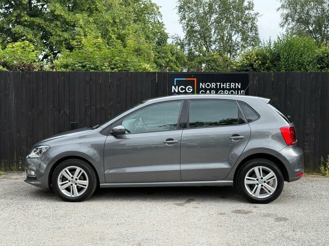 Volkswagen Polo 2017 1.0 Bluemotion Tech Match Hatchback Petro MC66AYJ Grey #5