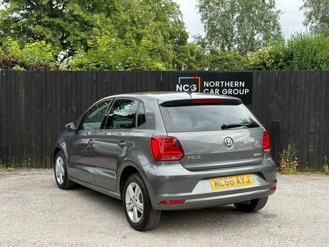 Volkswagen Polo 2017 1.0 Bluemotion Tech Match Hatchback Petro MC66AYJ Grey #4