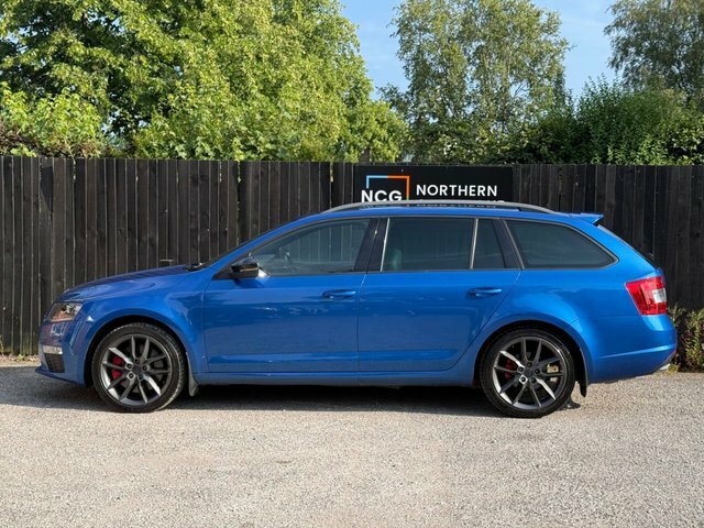 Skoda Octavia 2014 2.0 Tdi Vrs Estate Dsg Euro 5 Ss Blue #5