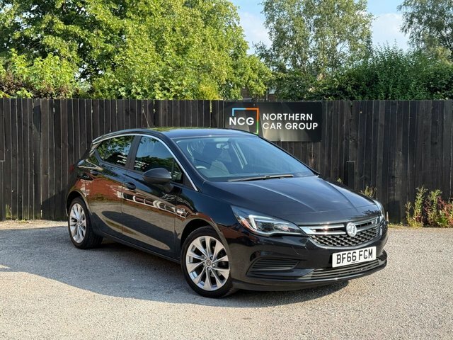Vauxhall Astra 2016 1.0I Turbo Ecoflex Design Hatchback Petro Black