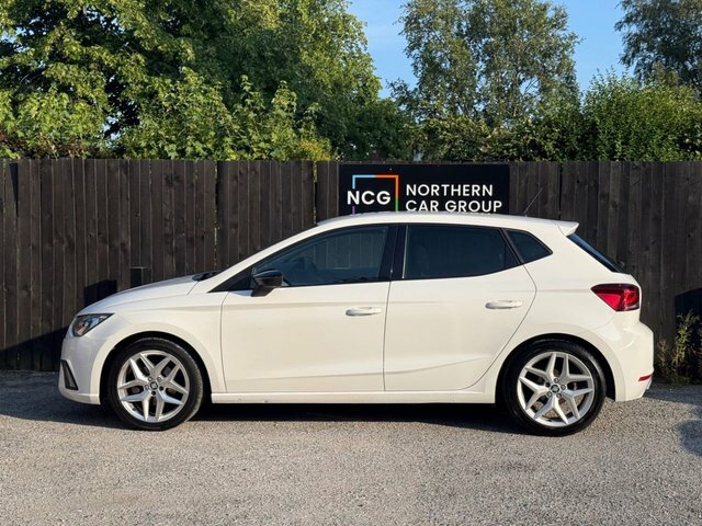 Seat Ibiza 2018 1.0 Tsi Fr Hatchback Euro 6 White #5
