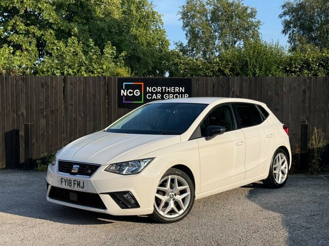Seat Ibiza 2018 1.0 Tsi Fr Hatchback Euro 6 White #3