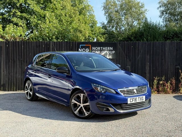 Peugeot 308 2016 2.0 Bluehdi Gt Line Hatchback Eat CF16TXG Blue