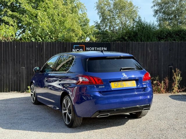 Peugeot 308 2016 2.0 Bluehdi Gt Line Hatchback Eat CF16TXG Blue #4