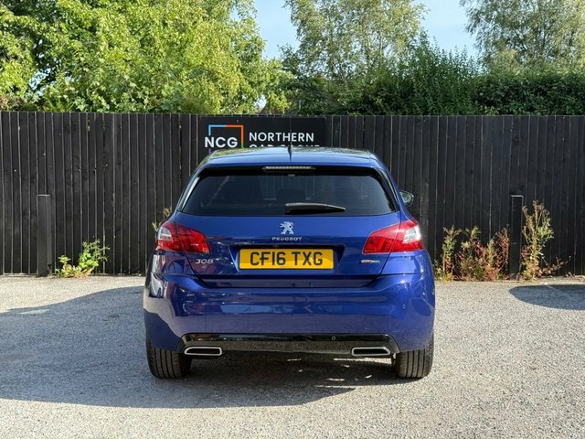Peugeot 308 2016 2.0 Bluehdi Gt Line Hatchback Eat CF16TXG Blue #6