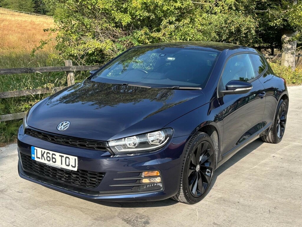 Volkswagen Scirocco 2.0 Tdi Bluemotion Tech Gt Dsg Euro 6 Ss LK66TOJ Blue #3