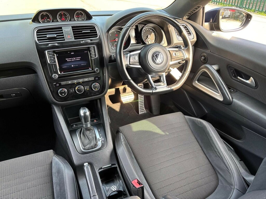 Volkswagen Scirocco 2.0 Tdi Bluemotion Tech Gt Dsg Euro 6 Ss LK66TOJ Blue #2