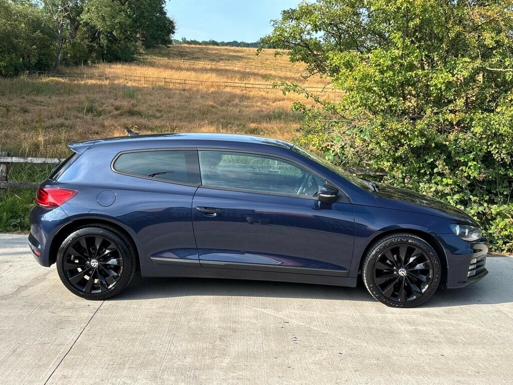 Volkswagen Scirocco 2.0 Tdi Bluemotion Tech Gt Dsg Euro 6 Ss LK66TOJ Blue #6