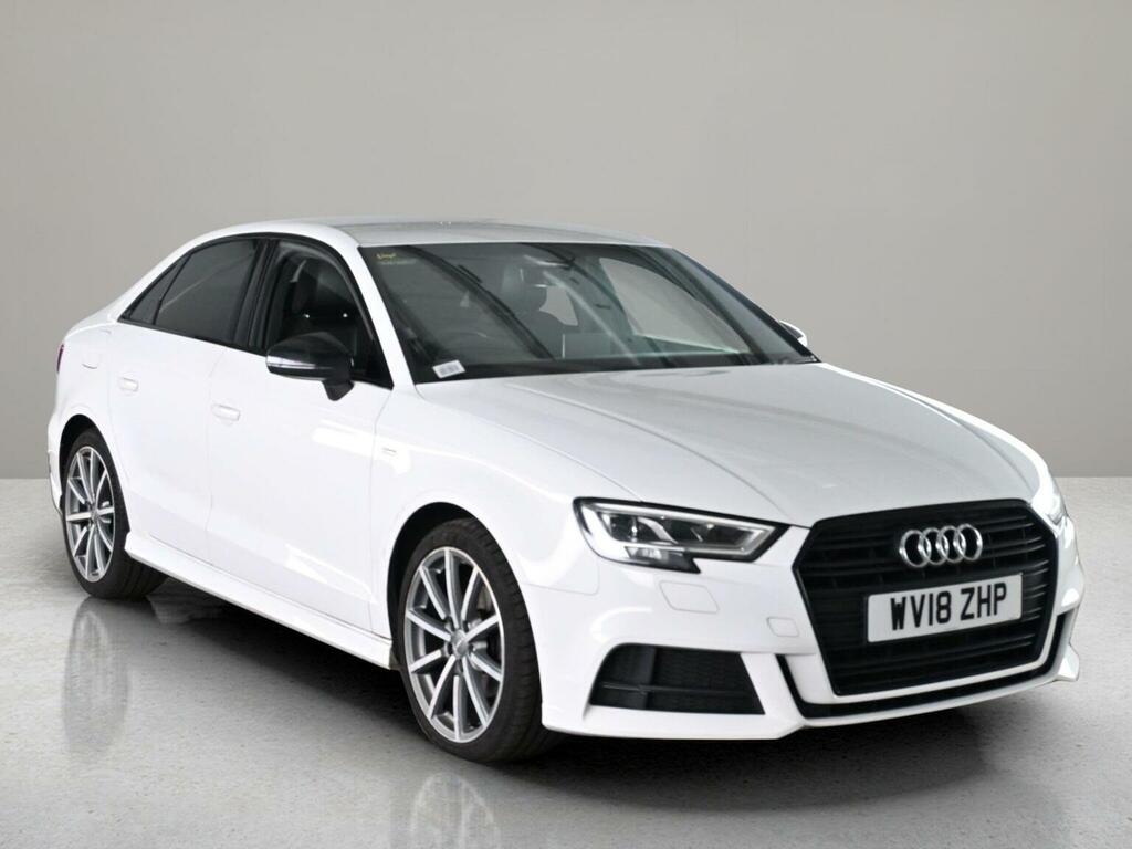 Audi A3 2.0 Tdi Black Edition S Tronic Euro 6 Ss White #5