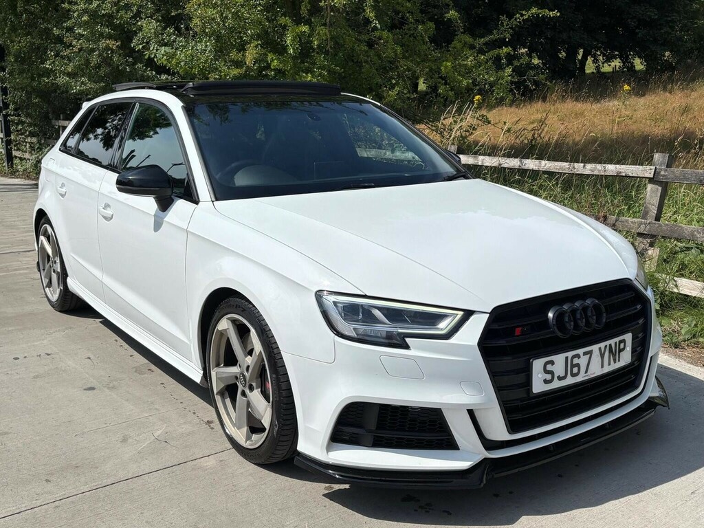 Audi S3 Hatchback 2.0 Tfsi Black Edition Sportback S Troni White
