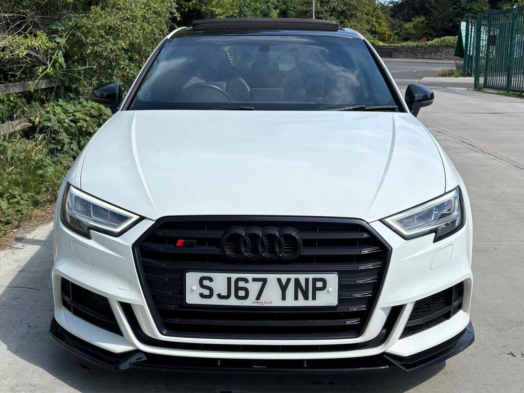 Audi S3 Hatchback 2.0 Tfsi Black Edition Sportback S Troni White #4