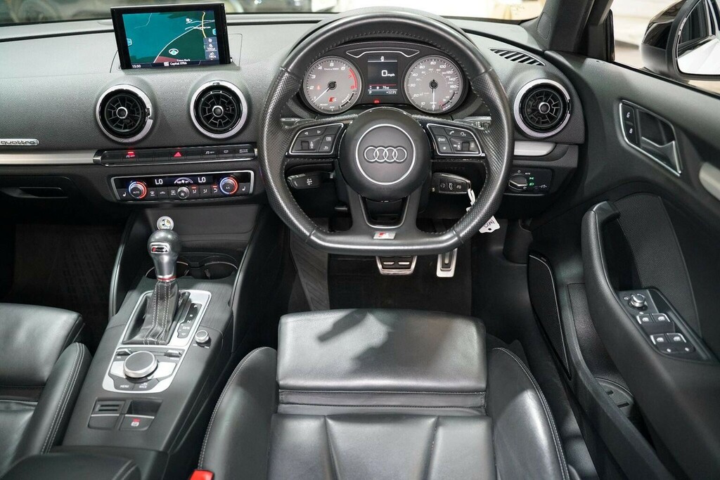 Audi S3 Hatchback 2.0 Tfsi Black Edition Sportback S Troni White #2