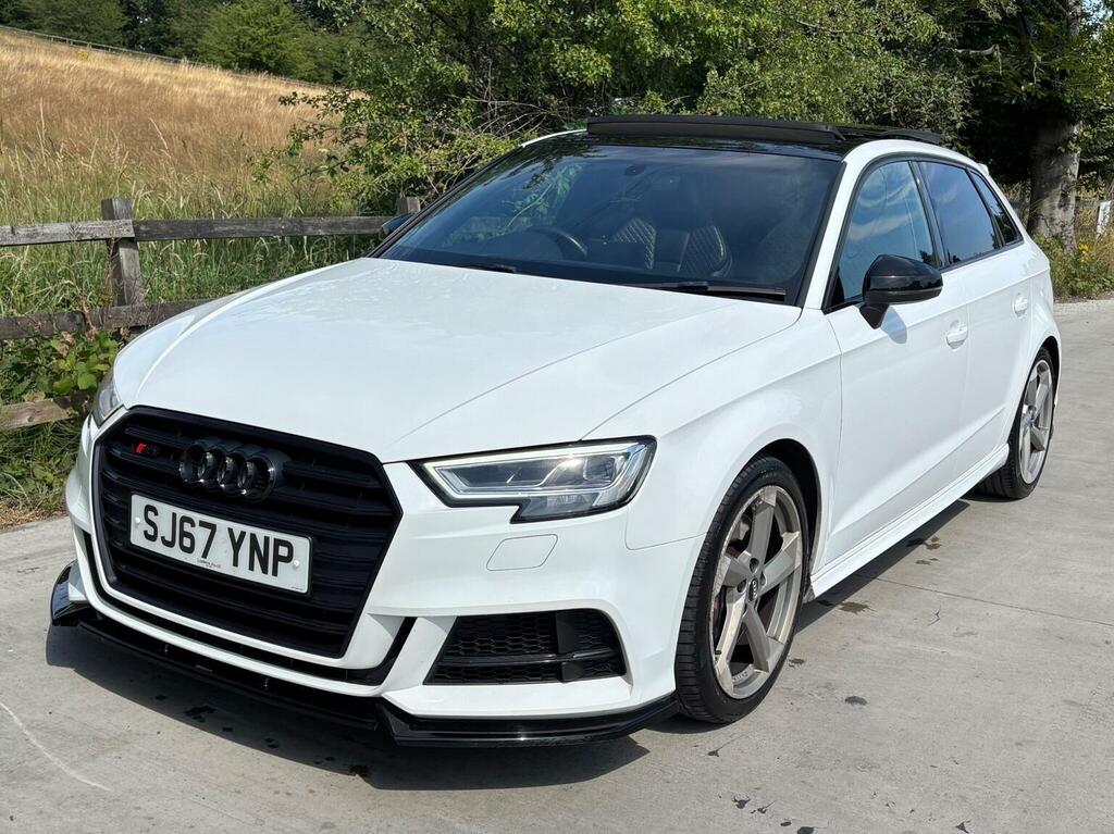 Audi S3 Hatchback 2.0 Tfsi Black Edition Sportback S Troni White #3
